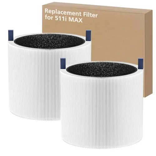 2-Pack 3-in-1 Replacement Filter — BLUEAIR Blue Pure 511i Max Air Purifier